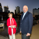 The King and Quen arrive at Yacht Club Puerto Madero for an informal dinner hosted by Innovation Norway. The dinner concluded the first day of the State Visit. Photo: Heiko Junge / NTB scanpix